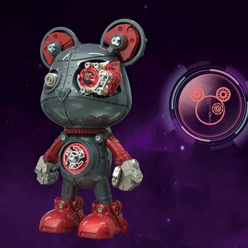 3D Metal Puzzles Series Mecha Bear URSA MAJOR – Limited Edition Metal Kit