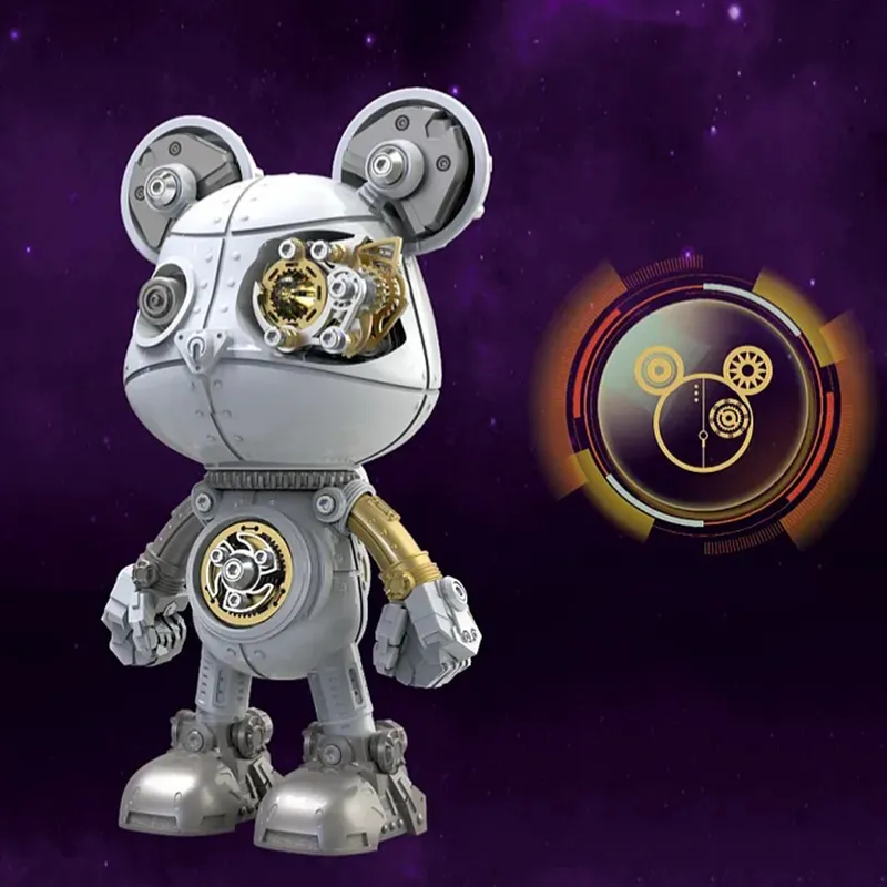 3D Metal Puzzles Series Mecha Bear URSA MAJOR – Limited Edition Metal Kit