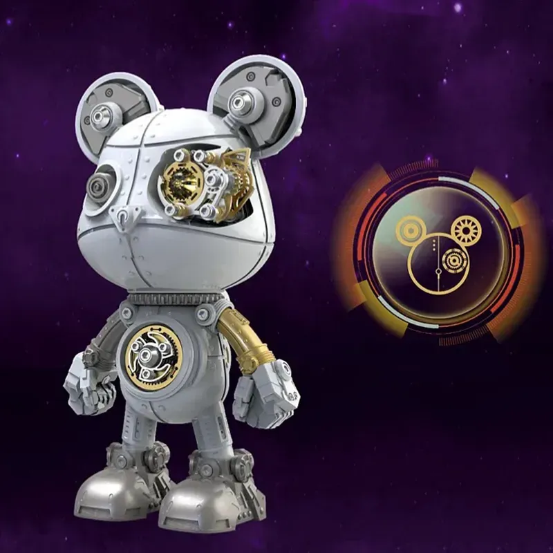 3D Metal Puzzles Series Mecha Bear URSA MAJOR – Limited Edition Metal Kit
