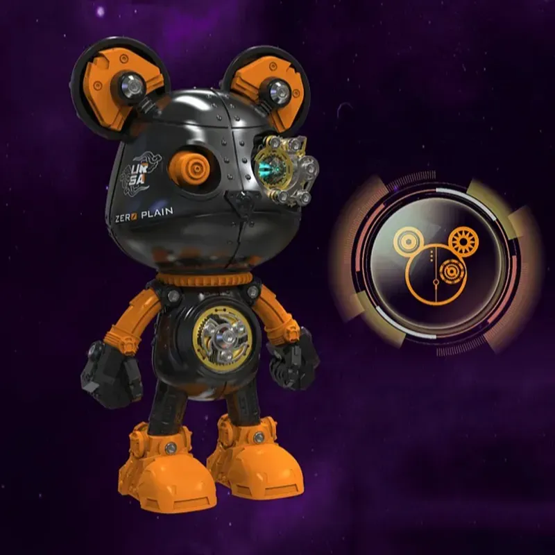 3D Metal Puzzles Series Mecha Bear URSA MAJOR – Limited Edition Metal Kit