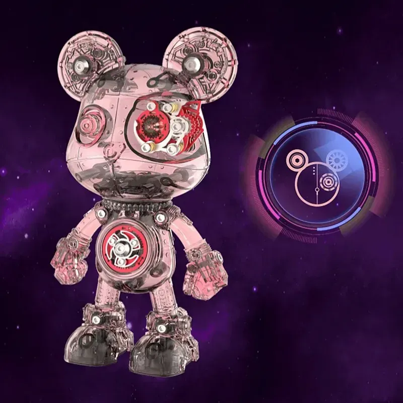 3D Metal Puzzles Series Mecha Bear URSA MAJOR – Limited Edition Metal Kit