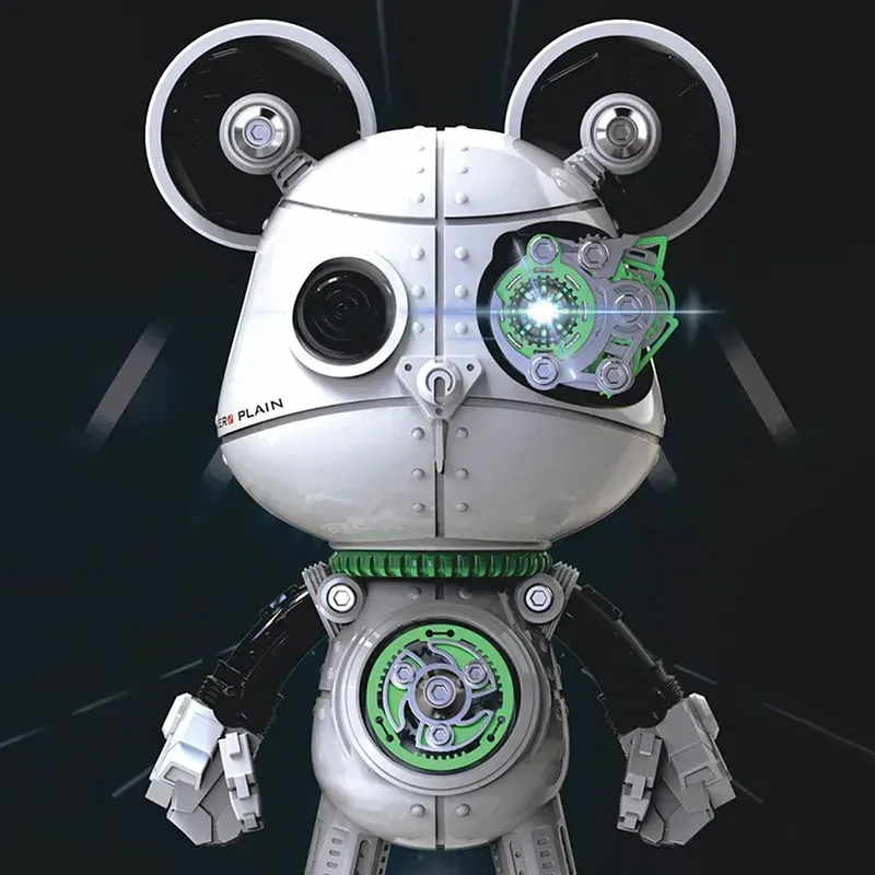 3D Metal Puzzles Series Mecha Bear URSA MAJOR – Limited Edition Metal Kit