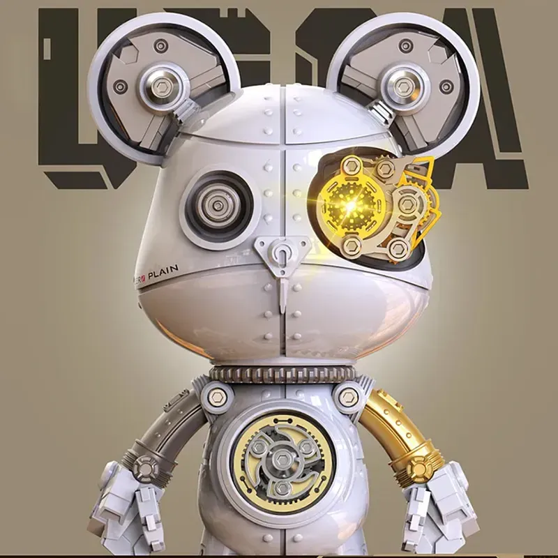 3D Metal Puzzles Series Mecha Bear URSA MAJOR – Limited Edition Metal Kit