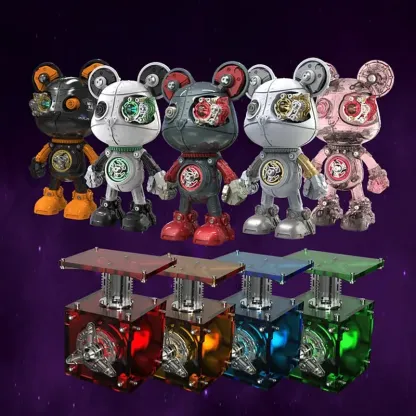 3D Metal Puzzles Series Mecha Bear URSA MAJOR – Limited Edition Metal Kit