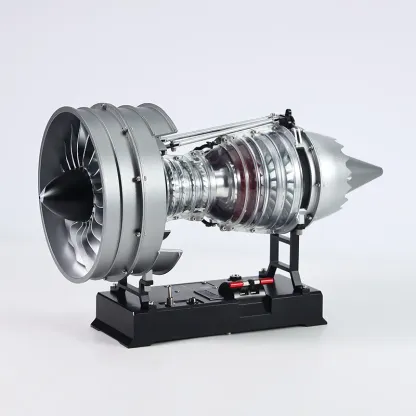 1/12 Full-Metal Dual-Spool Turbofan Engine Model Kit