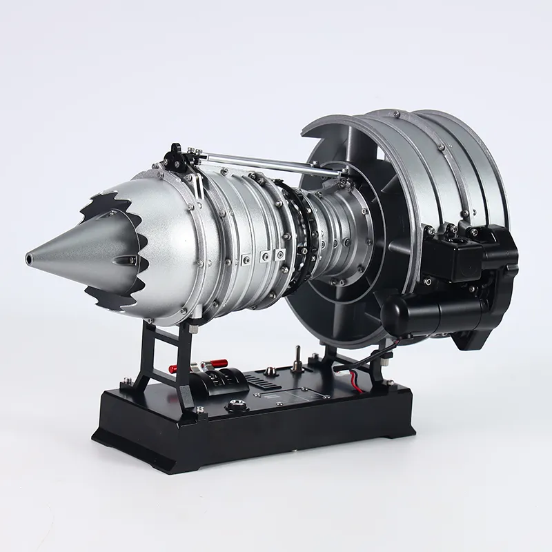 1/12 Full-Metal Dual-Spool Turbofan Engine Model Kit