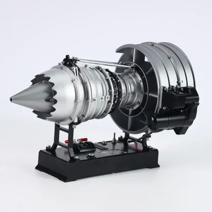 1/12 Full-Metal Dual-Spool Turbofan Engine Model Kit