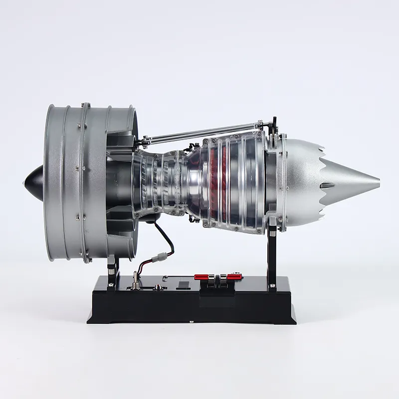 1/12 Full-Metal Dual-Spool Turbofan Engine Model Kit
