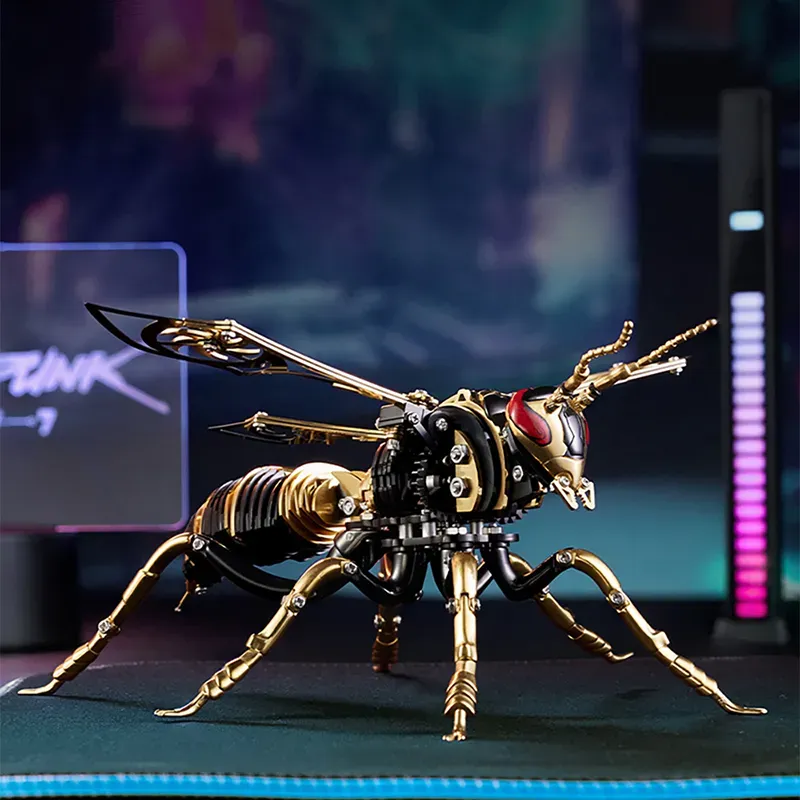 3D Metal Puzzles Series Mechanical Wasp