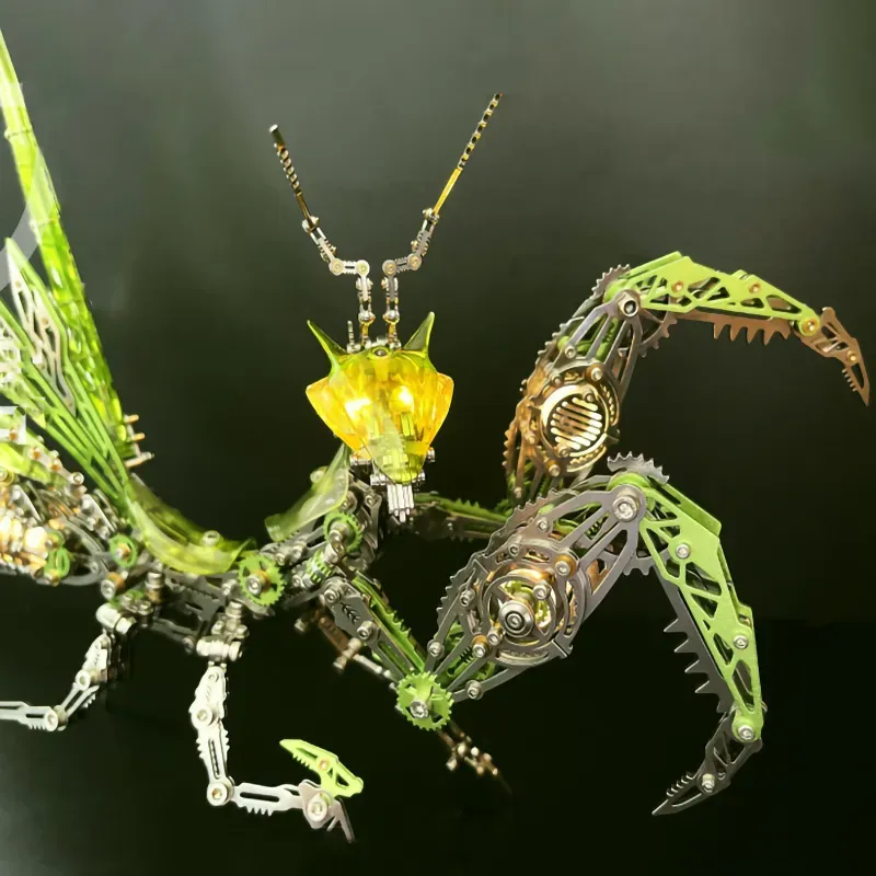 3D Metal Puzzles Series Mechanical Mantis