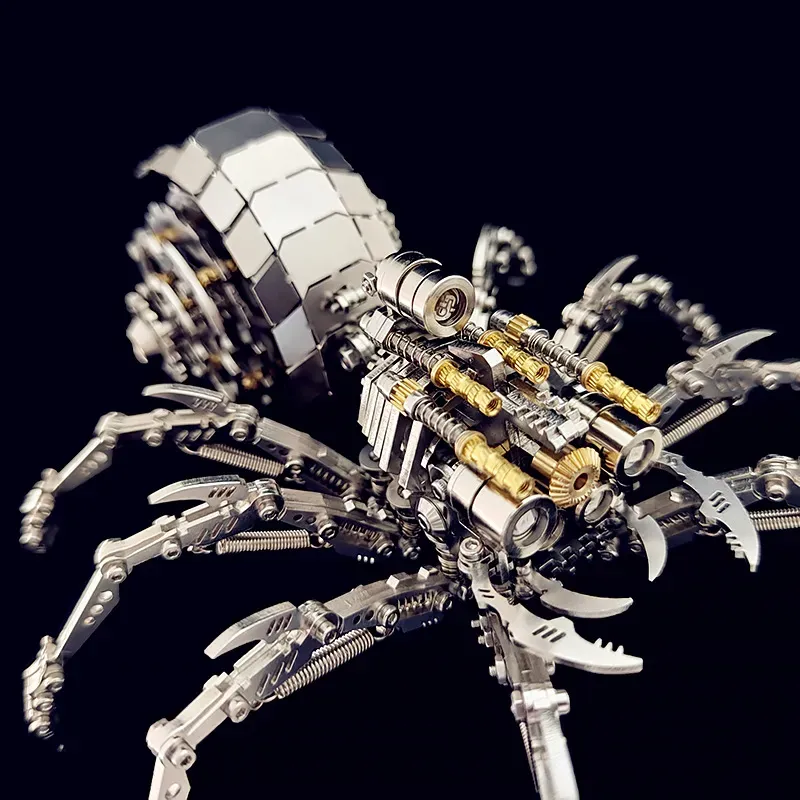 3D Metal Puzzles Series Mechanical Spider