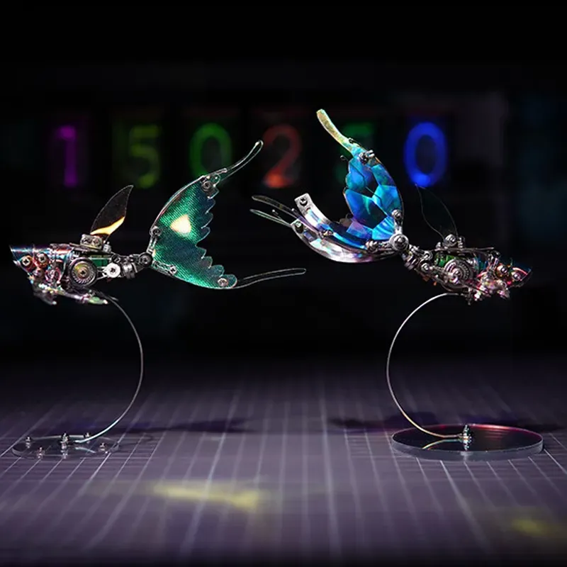 3D Metal Puzzles Series Butterfly Wing Flying Fish 2.0