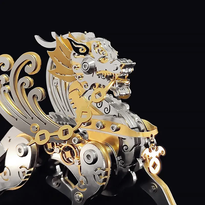3D Metal Puzzles Series Mechanical Mythical beast Pixiu