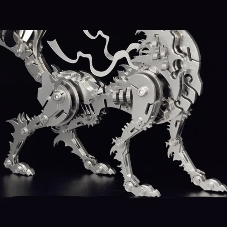 3D Metal Puzzles Series Mechanical Nine-Tailed Fox