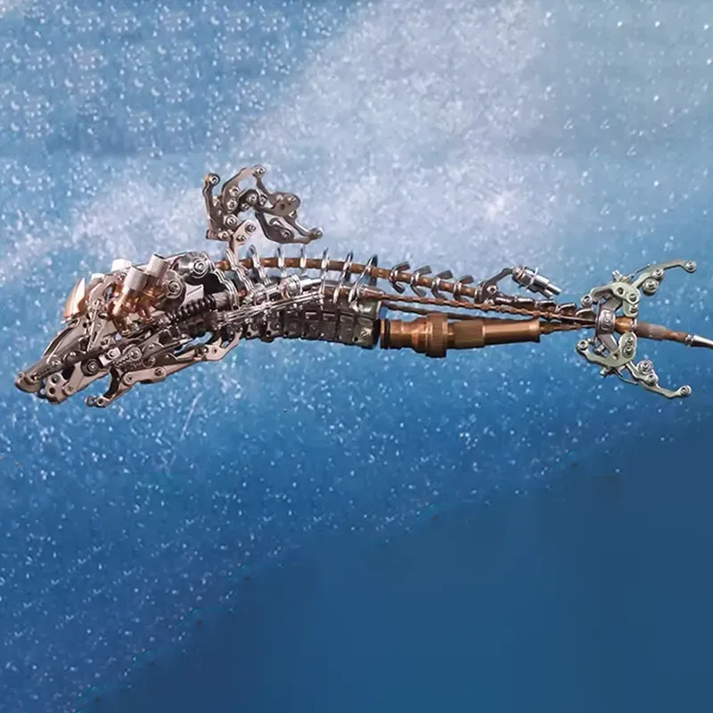 Metal Assembly Mechanical whale-Eagledigi