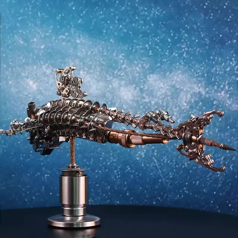 Metal Assembly Mechanical whale-Eagledigi