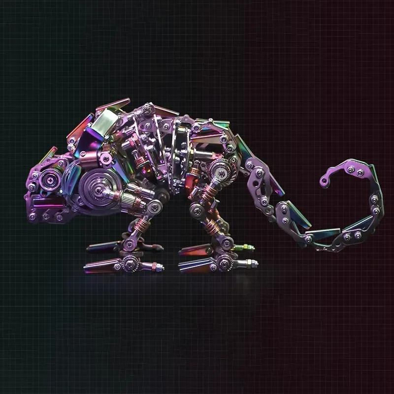 Metal Assembly Mechanical Chameleon-Eagledigi