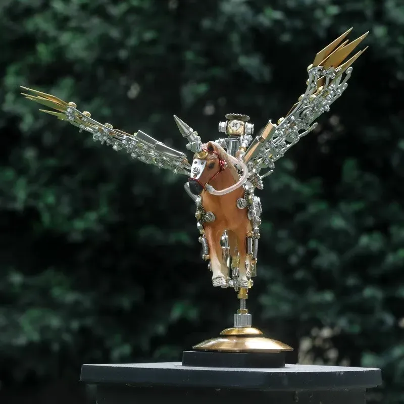 Metal Assembly Mechanical Unicorn-Eagledigi