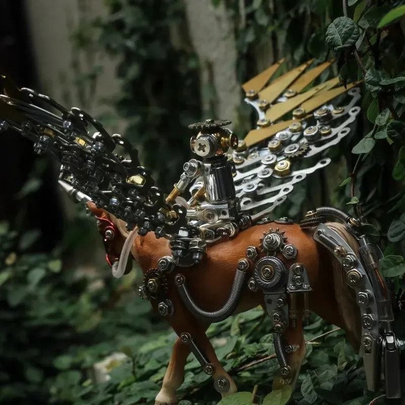 Metal Assembly Mechanical Unicorn-Eagledigi
