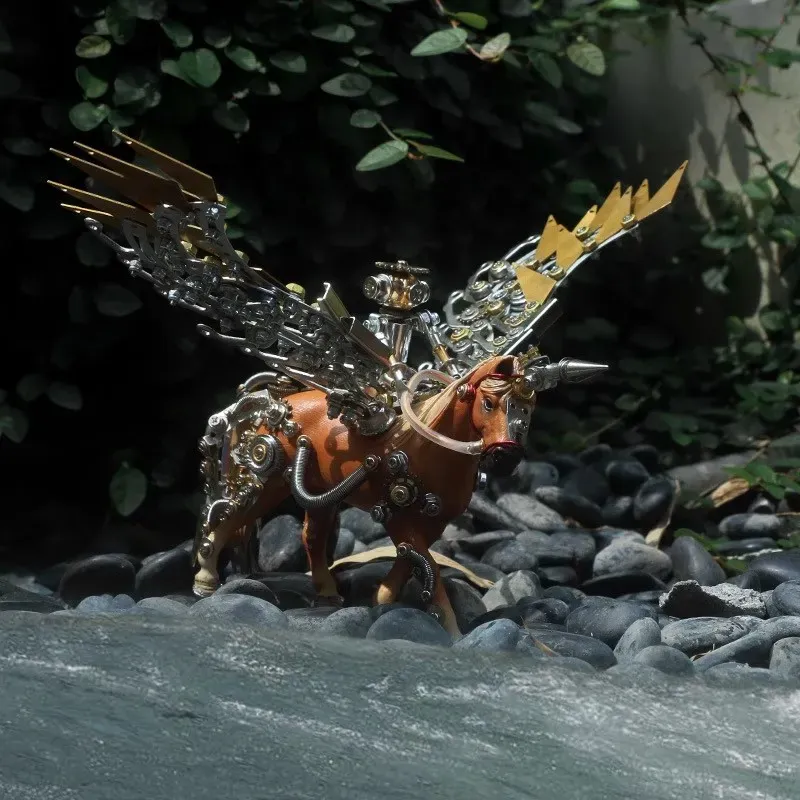 Metal Assembly Mechanical Unicorn-Eagledigi