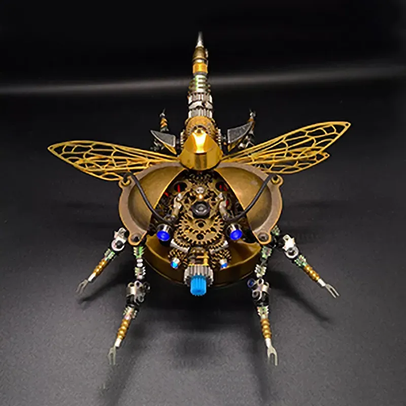 Metal Assembly Steampunk Mechanical Beetle-Eagledigi