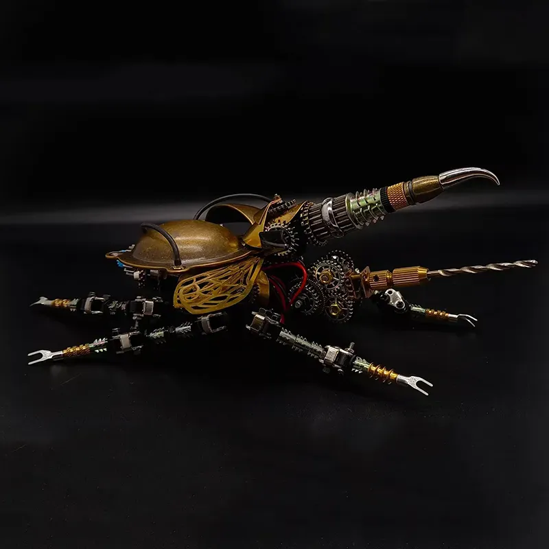 Metal Assembly Steampunk Mechanical Beetle-Eagledigi