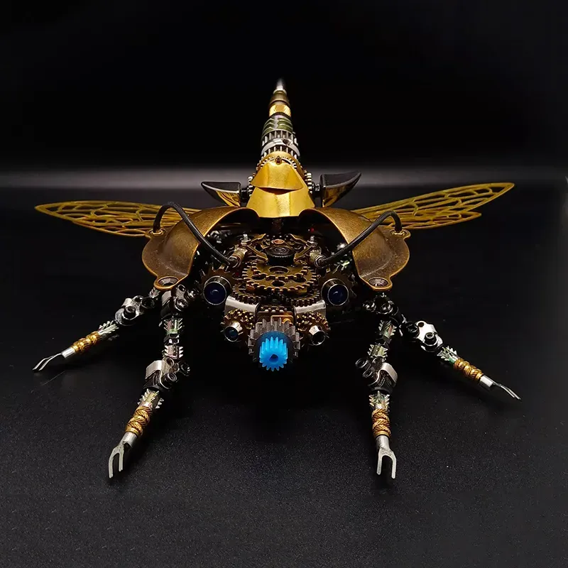 Metal Assembly Steampunk Mechanical Beetle-Eagledigi