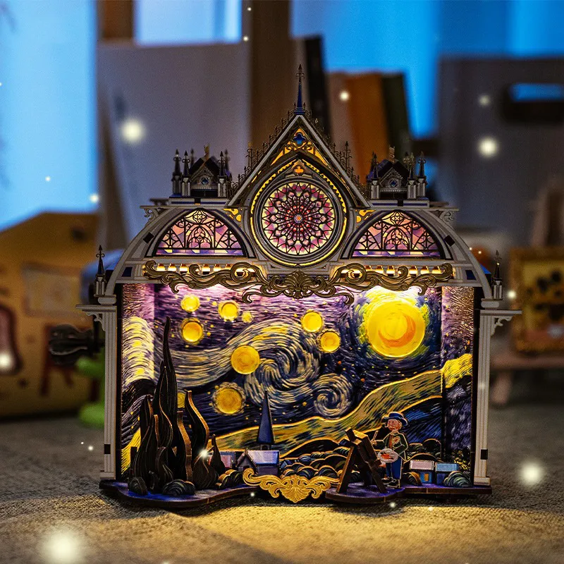 Metal Puzzle Vincent's Starry Night-Eagledigi