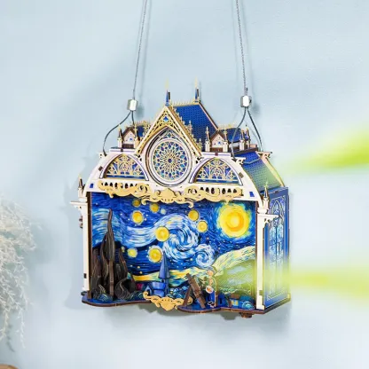 Metal Puzzle Vincent's Starry Night-Eagledigi