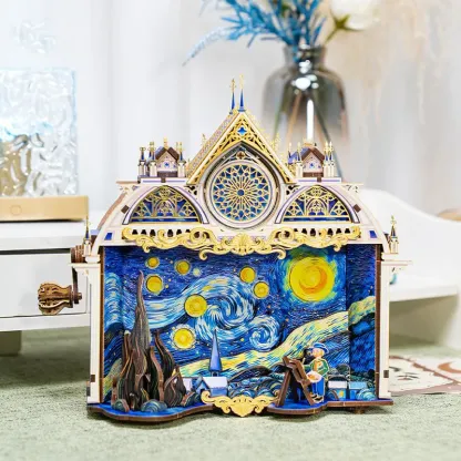 Metal Puzzle Vincent's Starry Night-Eagledigi
