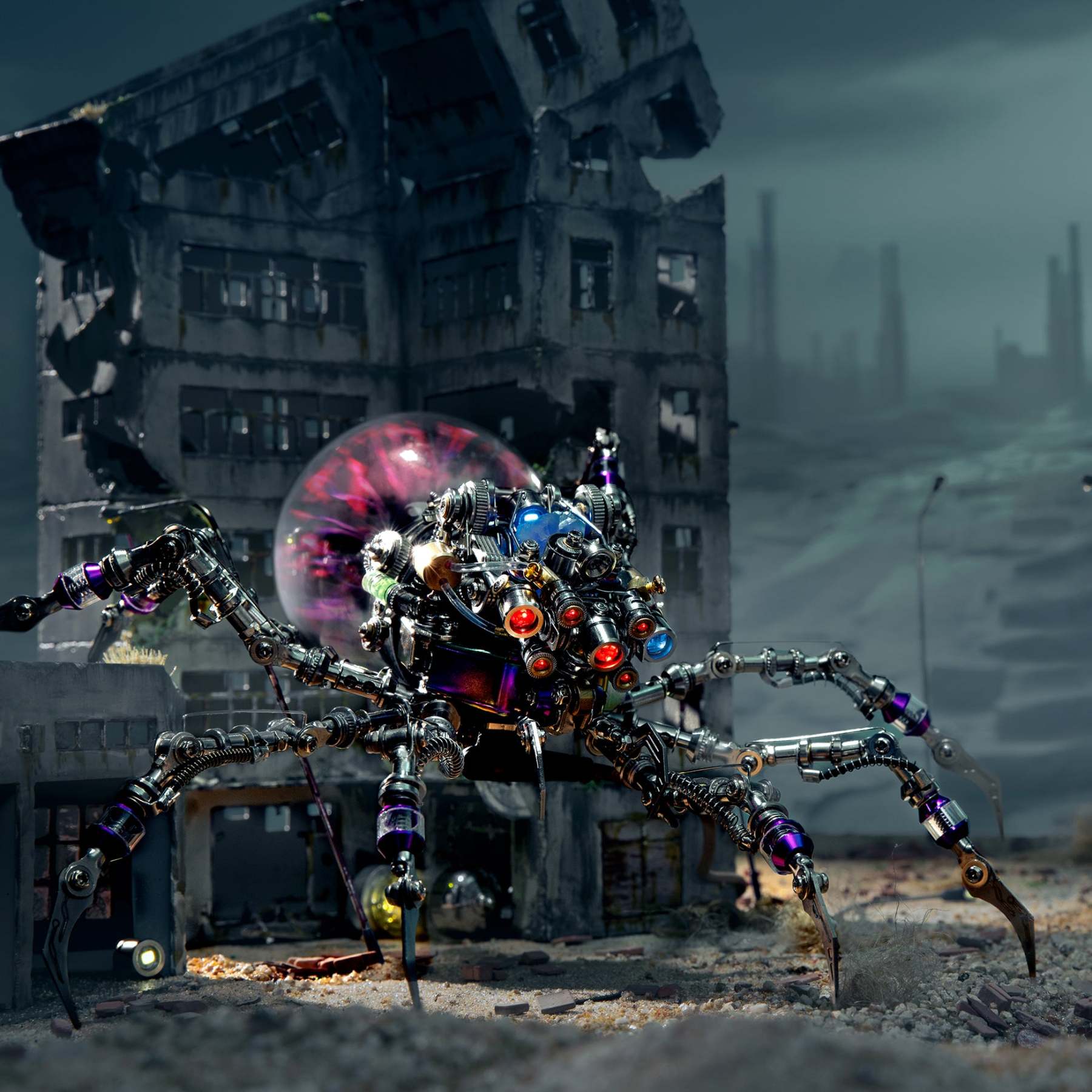 3D Metal Puzzles Series Plasma Spider Evo