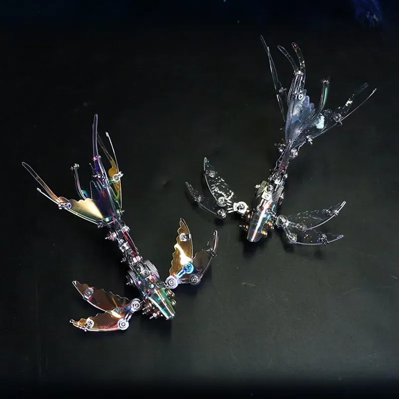 3D Metal Puzzles Series Butterfly Wing Flying Fish 2.0