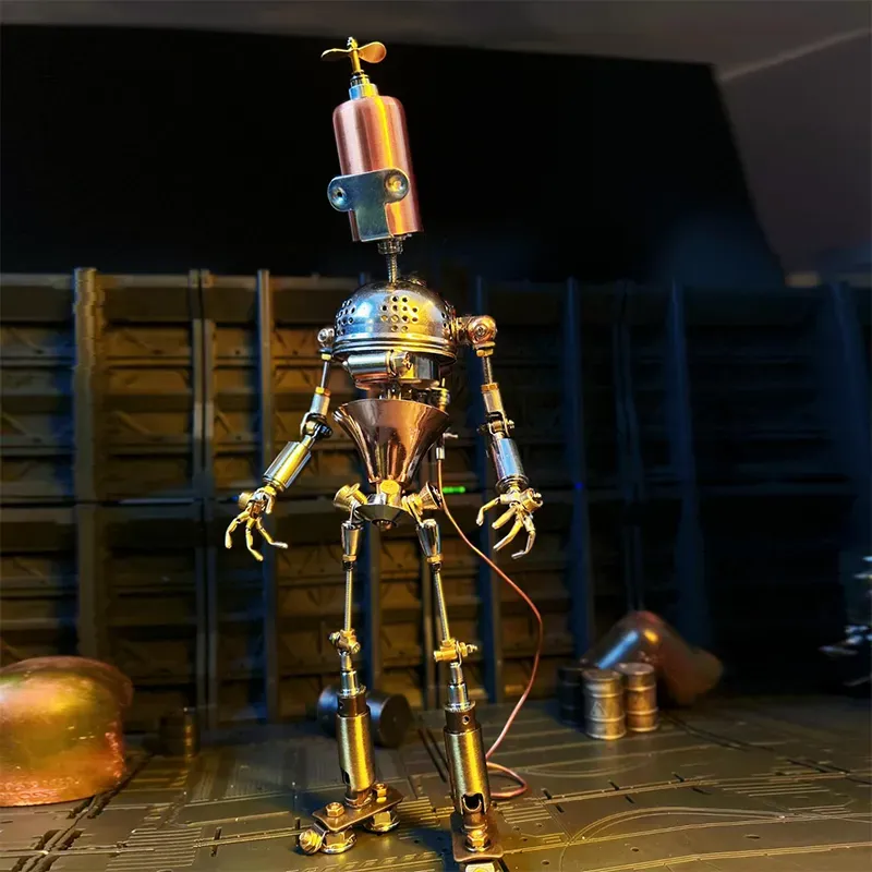 3D Metal Puzzles: Steampunk Era AI Robot | Eagledigi