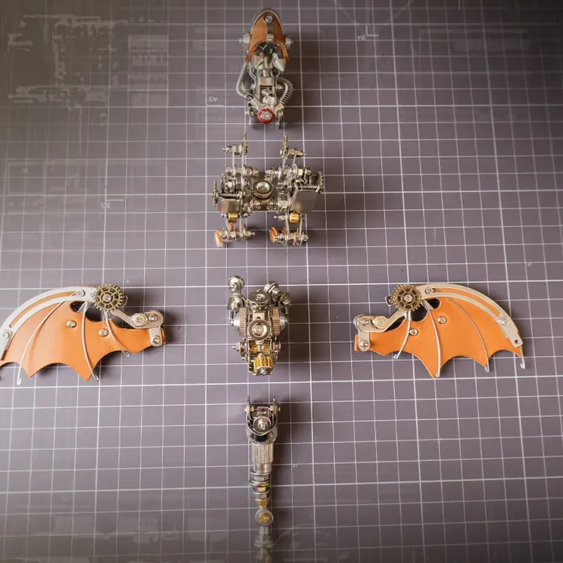 Metal Assembly Steampunk Nidhogg-Eagledigi