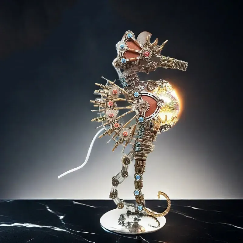Metal Assembly Steampunk Seahorse-Eagledigi