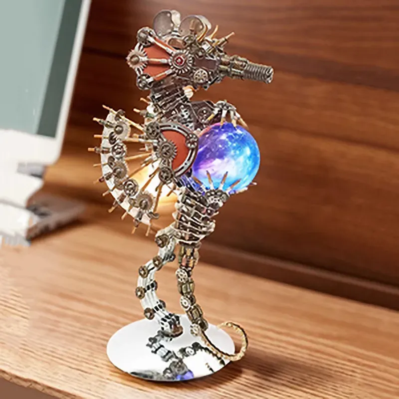 Metal Assembly Steampunk Seahorse-Eagledigi