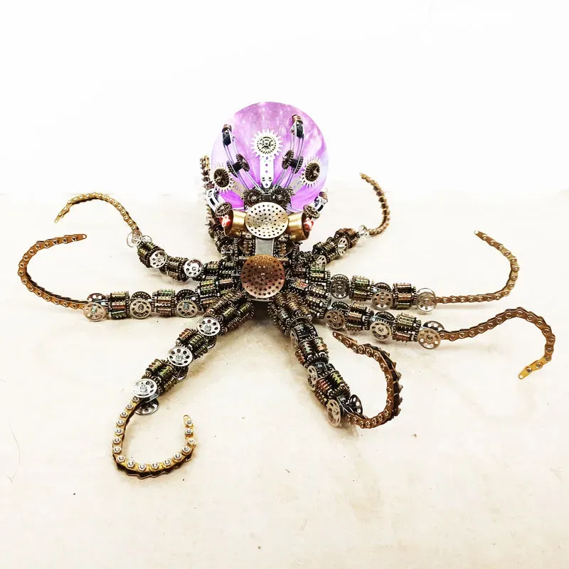 Metal Assembly Steampunk Octopus-Eagledigi