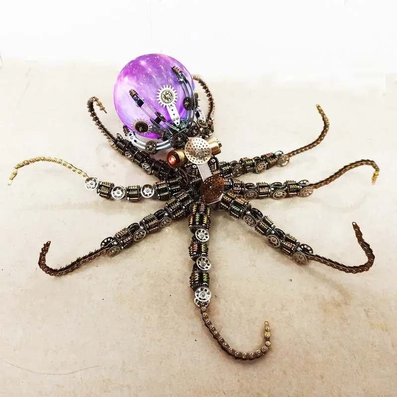 Metal Assembly Steampunk Octopus-Eagledigi