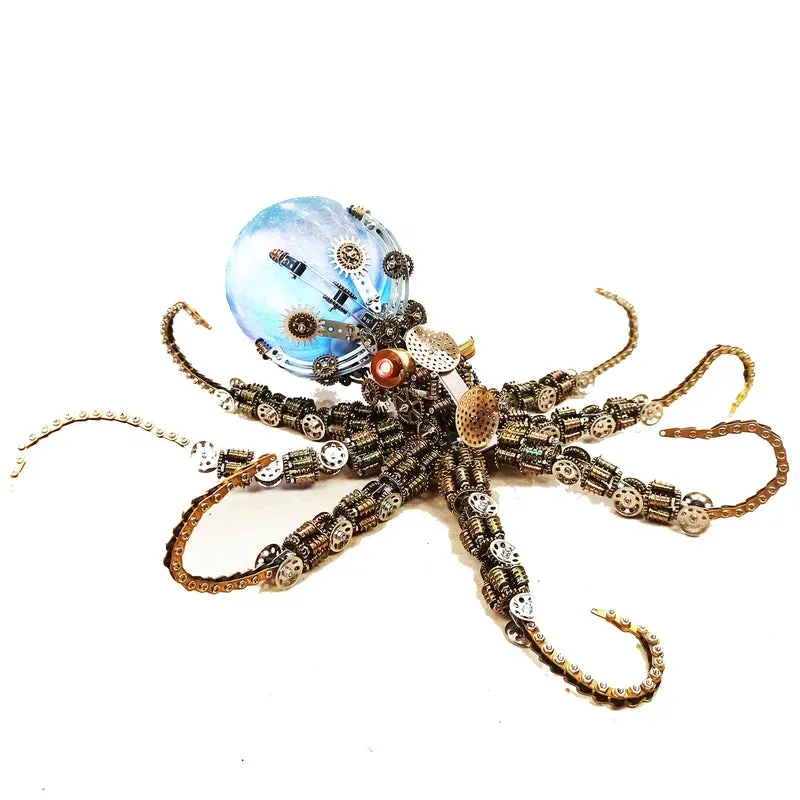 Metal Assembly Steampunk Octopus-Eagledigi