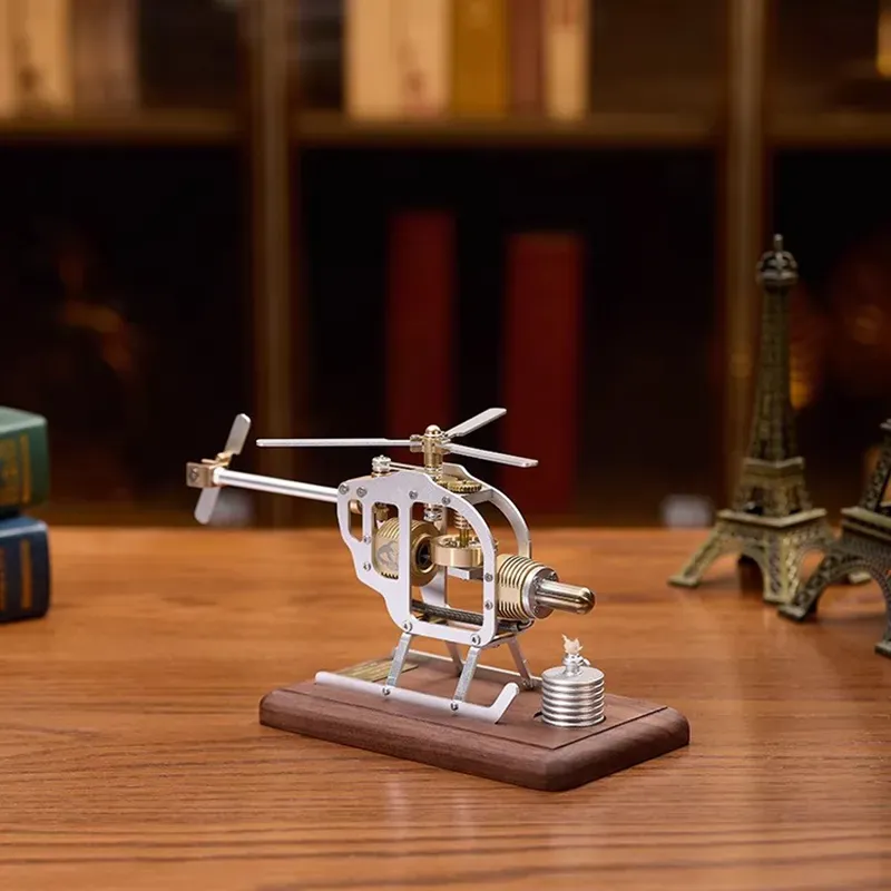 DIY Stirling engine helicopter-Eagledigi