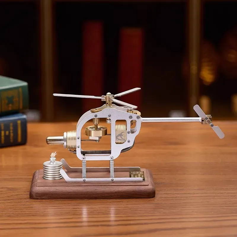 DIY Stirling engine helicopter-Eagledigi