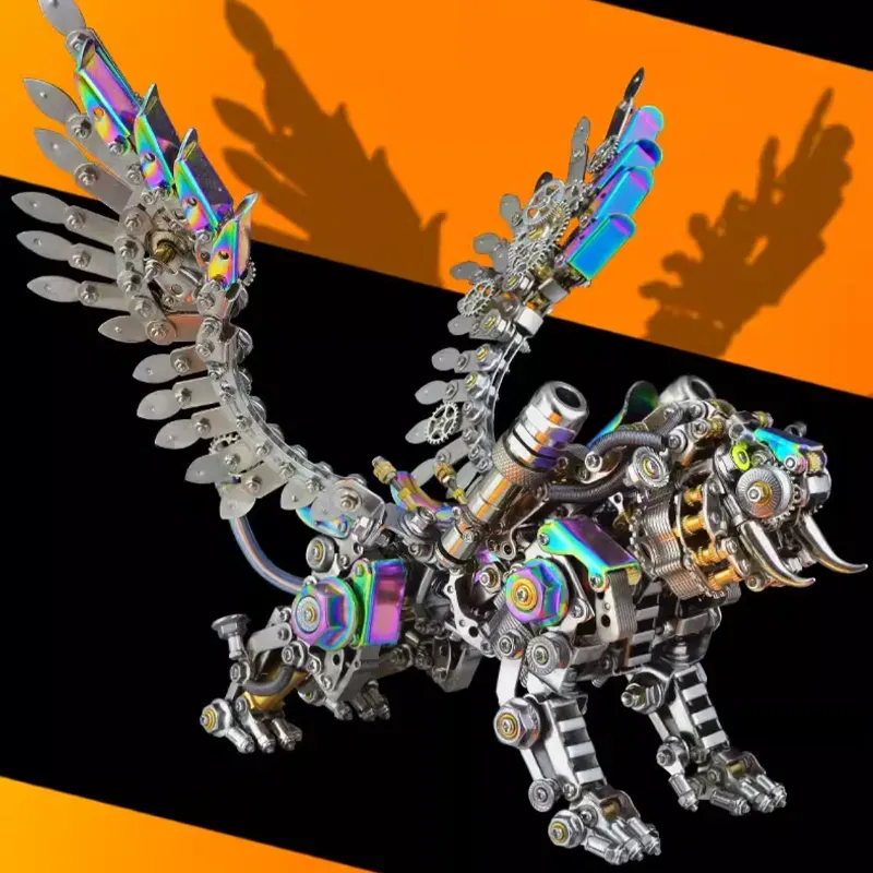 Metal Assembly Winged Tiger Version II-Eagledigi