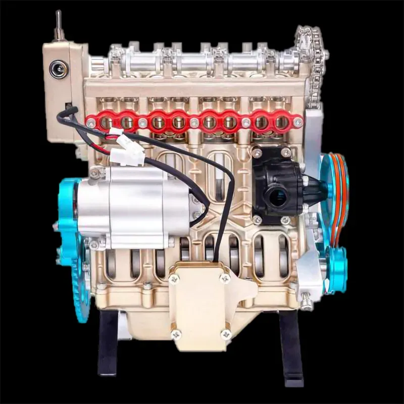1/10 Full-Metal Inline Four-Cylinder Engine Assembly Model Kit