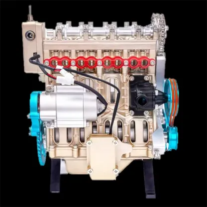 1/10 Full-Metal Inline Four-Cylinder Engine Assembly Model Kit