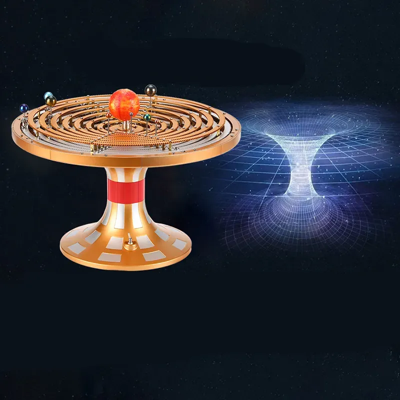 Full-Metal Mechanical Solar System Model Kit – Dynamic Orbital Orrery