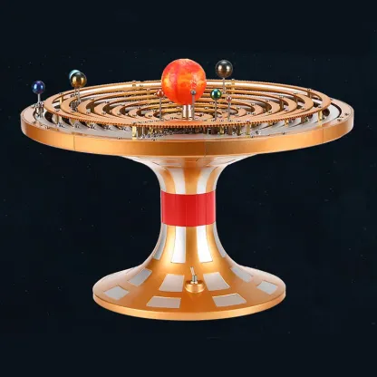 Full-Metal Mechanical Solar System Model Kit – Dynamic Orbital Orrery
