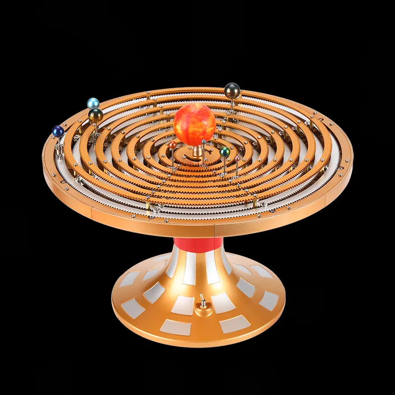 Full-Metal Mechanical Solar System Model Kit – Dynamic Orbital Orrery