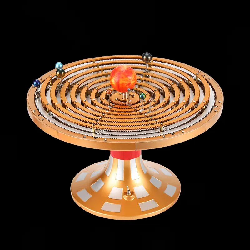 Full-Metal Mechanical Solar System Model Kit – Dynamic Orbital Orrery