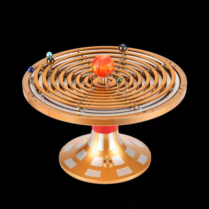 Full-Metal Mechanical Solar System Model Kit – Dynamic Orbital Orrery