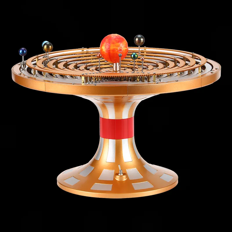 Full-Metal Mechanical Solar System Model Kit – Dynamic Orbital Orrery
